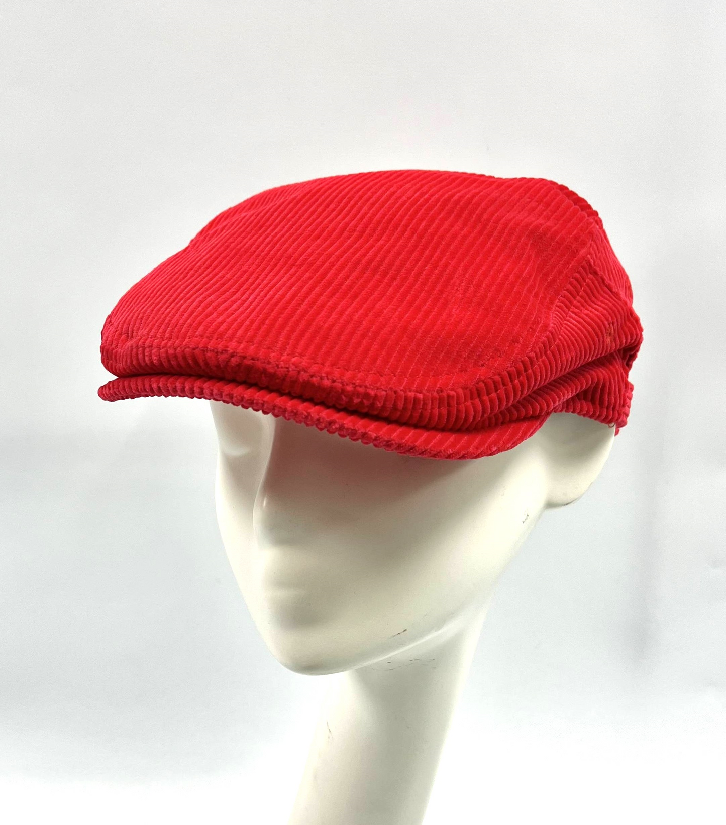 Cotton corduroy flat caps