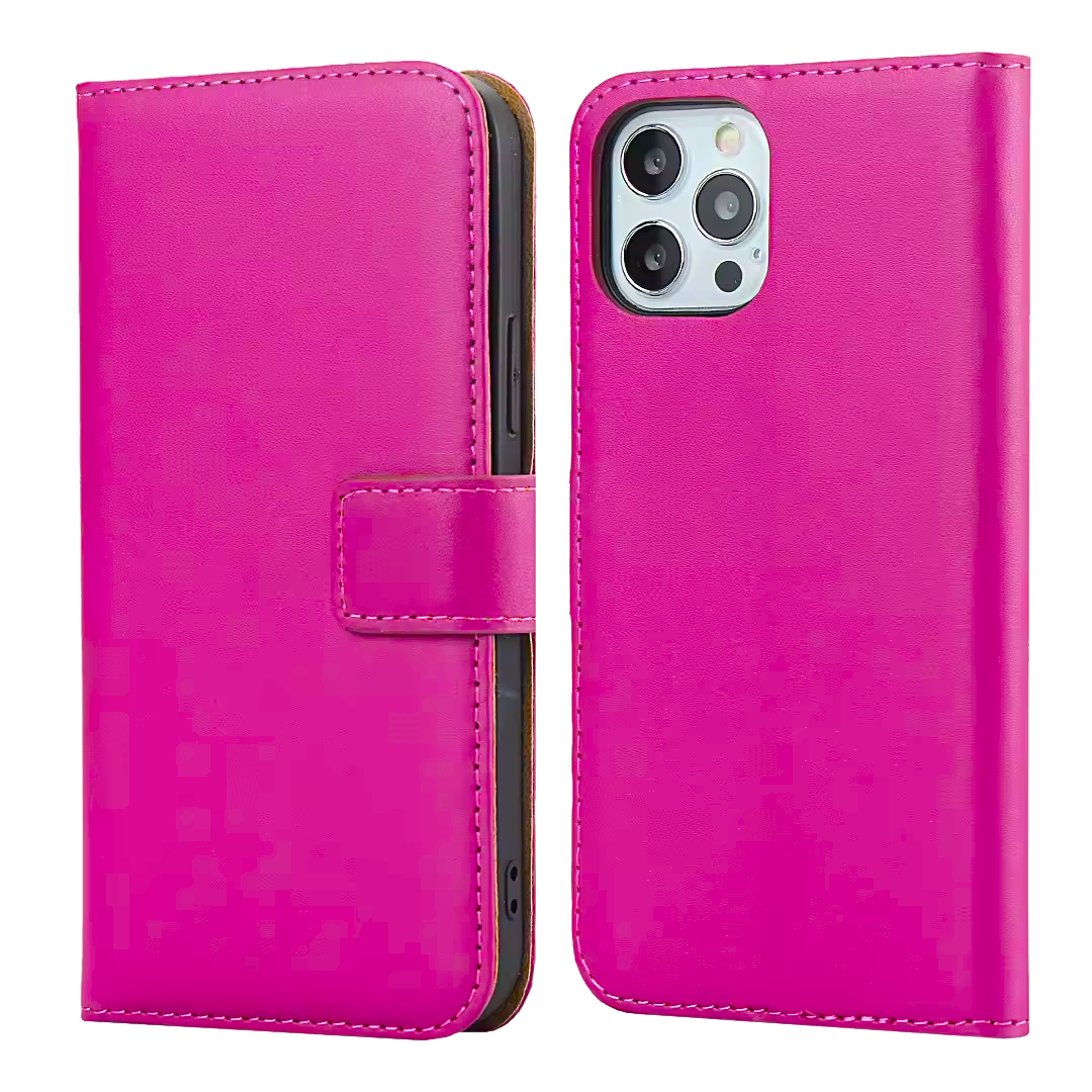 Leather wallet cases for iPhone