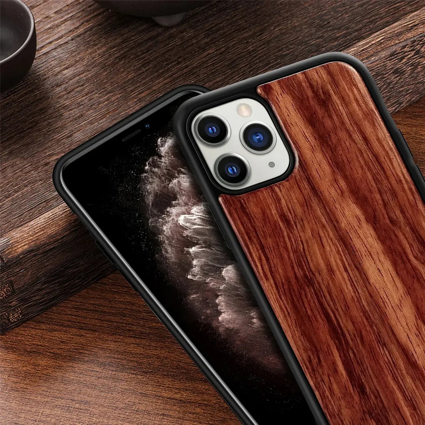 Wooden cases for iPhone